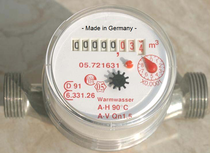 Einstrahlwasserzähler ETK / ETW